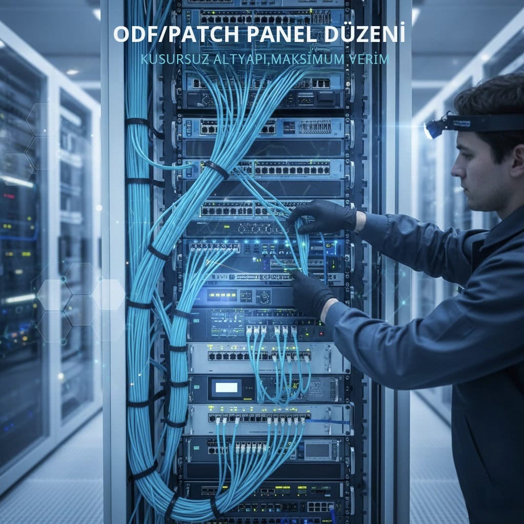 Beg System Patch Panel ve Kablo Düzenleme