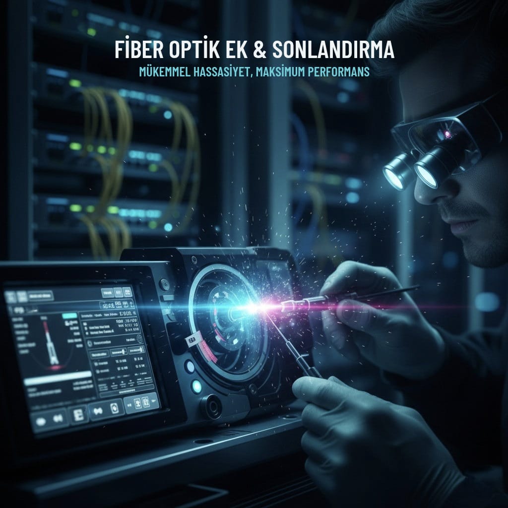 Fiber Optik Füzyon Ek Cihazı Uygulaması